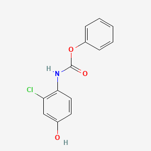 Phenyl N-(2-chloro-4-hydroxyphenyl)carbamate