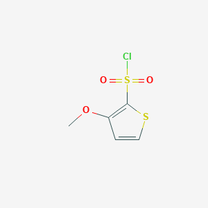 molecular formula C5H5ClO3S2 B1354092 3-甲氧基噻吩-2-磺酰氯 CAS No. 184039-62-1