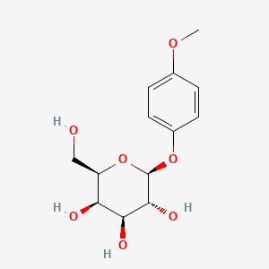 molecular formula C13H18O7 B1354098 4-Methoxyphenyl beta-D-Galactopyranoside CAS No. 3150-20-7