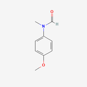 molecular formula C9H11NO2 B1354101 4'-甲氧基-N-甲基甲酰苯胺 CAS No. 5279-51-6