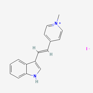 molecular formula C16H15IN2 B1354114 2E-3-F16 CAS No. 26608-75-3