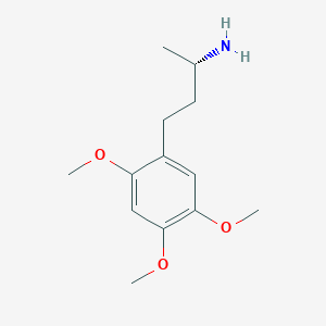 molecular formula C13H21NO3 B13541212 (2S)-4-(2,4,5-trimethoxyphenyl)butan-2-amine 