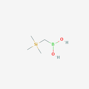 molecular formula C4H13BO2Si B1354137 ((Trimethylsilyl)methyl)boronic acid CAS No. 74213-41-5