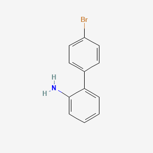 molecular formula C12H10BrN B1354143 2-(4-bromophenyl)aniline CAS No. 62532-98-3