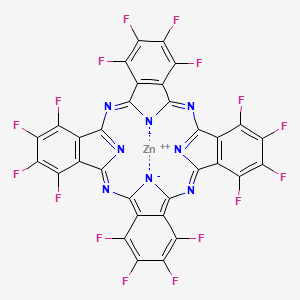 molecular formula C32F16N8Zn B1354145 Zinc perfluorophthalocyanine 