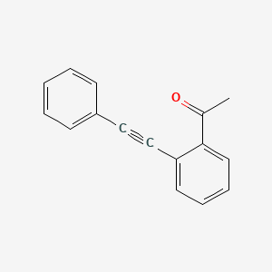 1-(2-(Phenylethynyl)phenyl)ethanone