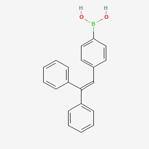 molecular formula C20H17BO2 B1354157 (4-(2,2-Diphenylvinyl)phenyl)boronic acid CAS No. 288105-04-4