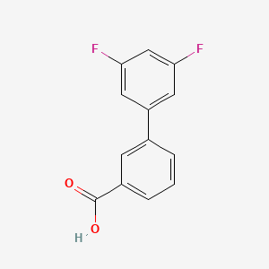 molecular formula C13H8F2O2 B1354180 3-(3,5-difluorophenyl)benzoic Acid CAS No. 177734-83-7