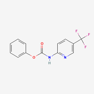 Phenyl [5-(trifluoromethyl)pyridin-2-yl]carbamate