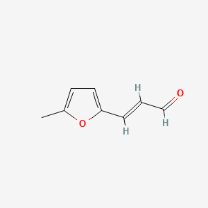 molecular formula C8H8O2 B1354184 3-(5-Methyl-2-furyl)prop-2-enal CAS No. 108576-22-3