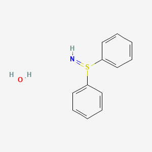 molecular formula C12H13NOS B1354188 S,S-Diphenylsulfilimine monohydrate CAS No. 68837-61-6