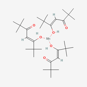molecular formula C33H60MnO6 B1354199 Tris(2,2,6,6-tetramethyl-3,5-heptanedionato)manganese(III) 