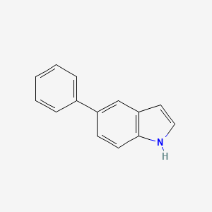 molecular formula C14H11N B1354202 5-phenyl-1H-indole CAS No. 66616-72-6