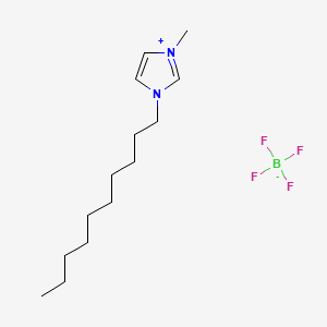molecular formula C14H27BF4N2 B1354207 1-Decyl-3-methylimidazolium tetrafluoroborate CAS No. 244193-56-4