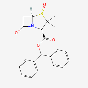 (2S,5R)-Benzhydryl 3,3-dimethyl-7-oxo-4-thia-1-azabicyclo[3.2.0]heptane-2-carboxylate 4-oxide
