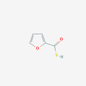 molecular formula C5H4O2S B1354220 2-Furancarbothioic acid CAS No. 4741-45-1