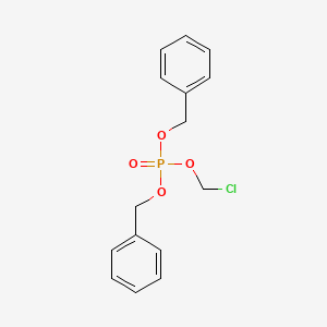 molecular formula C15H16ClO4P B1354227 Dibenzyl (chloromethyl) phosphate CAS No. 258516-84-6