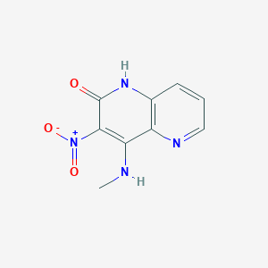 4-(Methylamino)-3-nitro-1,5-naphthyridin-2(1H)-one