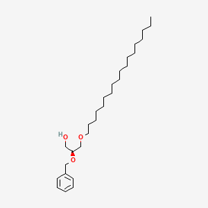 molecular formula C28H50O3 B1354259 1-o-octadecyl-2-o-benzyl-sn-glycerol CAS No. 80707-93-3