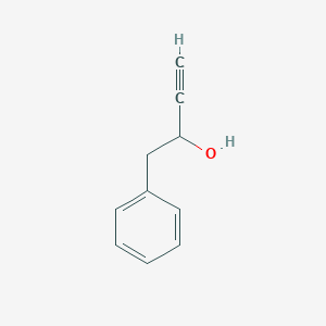 molecular formula C10H10O B1354260 1-Phenylbut-3-yn-2-ol CAS No. 4378-23-8
