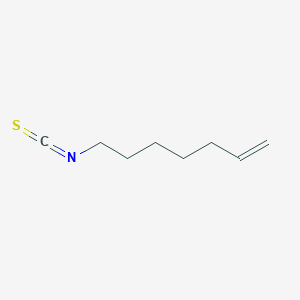 molecular formula C8H13NS B1354265 6-Heptenyl isothiocyanate CAS No. 49776-82-1