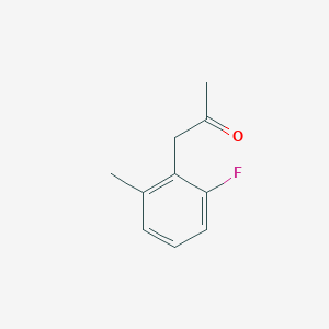 molecular formula C10H11FO B13542888 1-(2-Fluoro-6-methylphenyl)propan-2-one 
