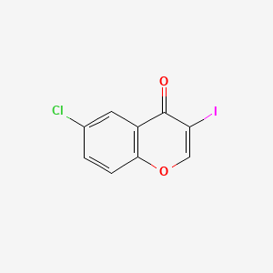 molecular formula C9H4ClIO2 B1354295 6-Chloro-3-iodochromone CAS No. 73220-39-0
