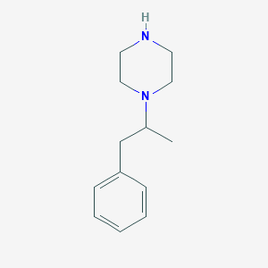 molecular formula C13H20N2 B1354314 1-(1-Phenylpropan-2-yl)piperazine CAS No. 14135-70-7