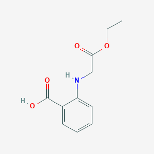 2-[(2-Ethoxy-2-oxoethyl)amino]benzoic acid