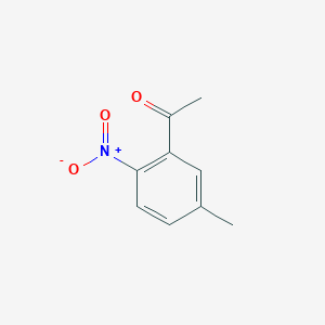 molecular formula C9H9NO3 B1354331 1-(5-Methyl-2-nitrophenyl)ethanone CAS No. 69976-70-1