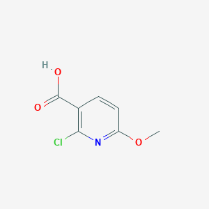 molecular formula C7H6ClNO3 B1354332 2-Chloro-6-methoxynicotinic acid CAS No. 503000-87-1