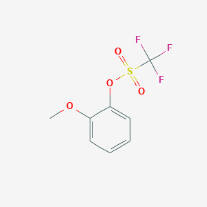 molecular formula C8H7F3O4S B1354336 2-甲氧基苯基三氟甲磺酸酯 CAS No. 59099-58-0