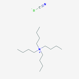 molecular formula C17H36BN2 B1354337 Tetrabutylammonium (cyano-C)trihydroborate CAS No. 43064-96-6