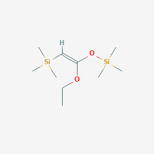 molecular formula C10H24O2Si2 B1354362 Trimethylsilylketene Ethyl Trimethylsilyl Acetal CAS No. 65946-56-7
