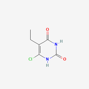 molecular formula C6H7ClN2O2 B1354377 6-Chloro-5-ethyluracil CAS No. 20295-24-3