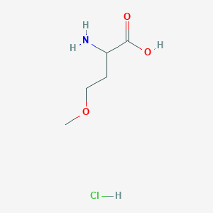 molecular formula C5H12ClNO3 B13543919 2-Amino-4-methoxybutanoic acid hydrochloride 