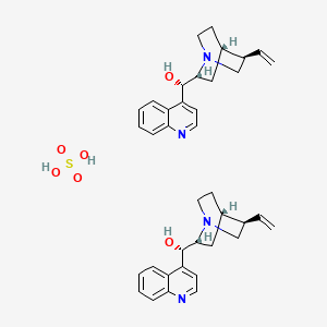 molecular formula C38H46N4O6S B1354401 Cinchonine sulphate CAS No. 5949-16-6