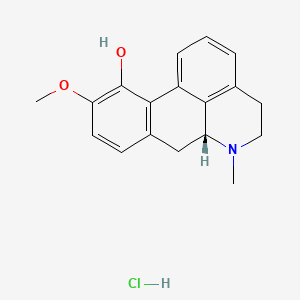 molecular formula C18H20ClNO2 B1354407 Apocodeine hydrochloride CAS No. 6377-14-6