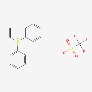 Diphenyl(vinyl)sulfonium trifluoromethanesulfonate