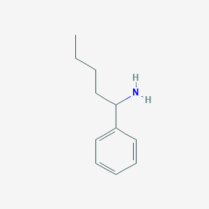 molecular formula C11H17N B1354428 1-Phenyl-pentylamine CAS No. 61501-03-9