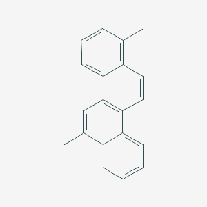 molecular formula C20H16 B135443 Chrysene, 1,6-dimethyl- CAS No. 117022-39-6