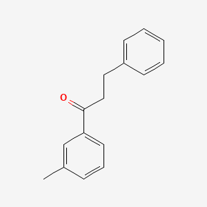 molecular formula C16H16O B1354430 3'-Methyl-3-phenylpropiophenone CAS No. 54095-43-1