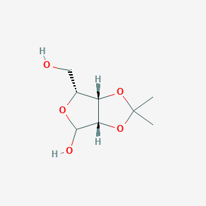 molecular formula C8H14O5 B1354441 2-O,3-O-Isopropylidene-D-lyxofuranose 