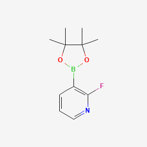 molecular formula C11H15BFNO2 B1354447 2-Fluoropyridine-3-boronic acid pinacol ester CAS No. 452972-14-4