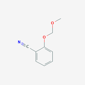 molecular formula C9H9NO2 B1354468 2-(Methoxymethoxy)benzonitrile 