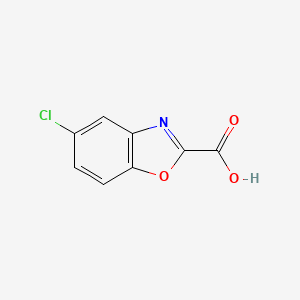 molecular formula C8H4ClNO3 B1354473 5-Chloro-benzooxazole-2-carboxylic acid CAS No. 49559-65-1