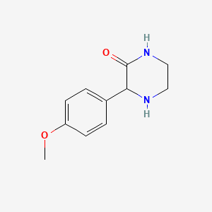 3-(4-Methoxyphenyl)piperazin-2-one