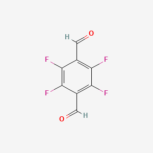 molecular formula C8H2F4O2 B1354489 2,3,5,6-Tetrafluoroterephthalaldehyde CAS No. 3217-47-8