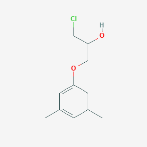molecular formula C11H15ClO2 B1354490 1-(3,5-Dimethylphenoxy)-3-chloro-2-propanol 