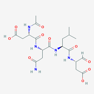 molecular formula C20H31N5O10 B1354508 Ac-DNLD-CHO 